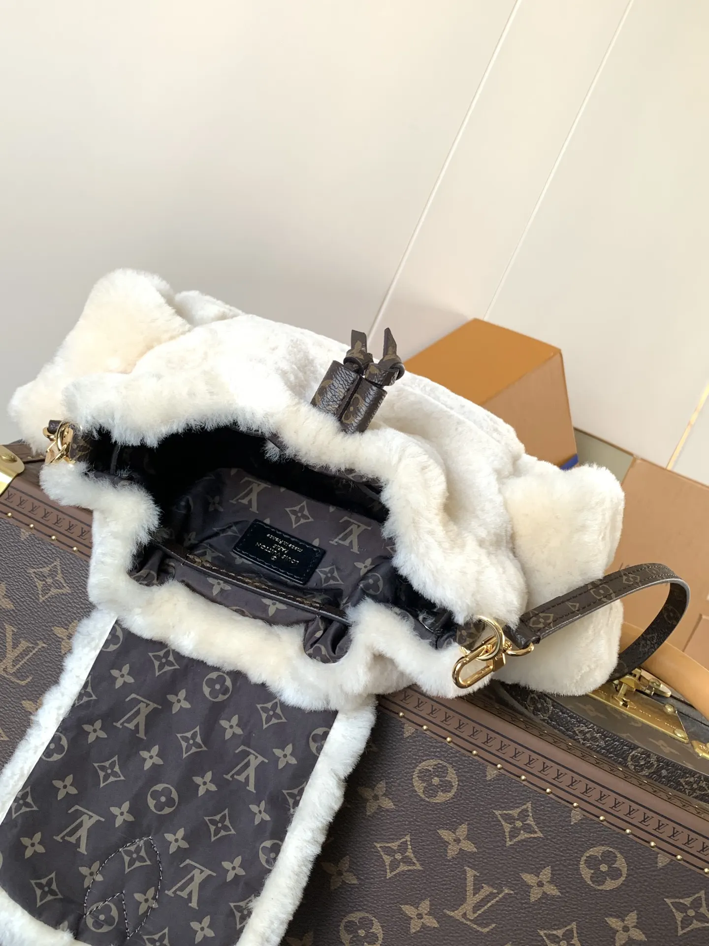LV 帆布 Na雙肩包 实用雙肩款