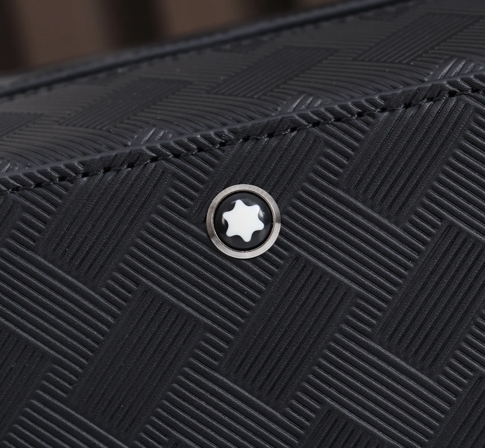 牛皮 MONTBLANC全新万宝龙风尚 系列洗 化妆包 便携收纳款