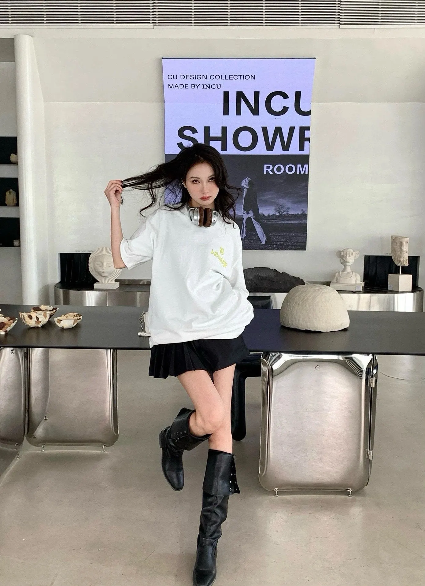 Balenciaga 短袖T恤 宽松休閒(數字4) Balenciaga 短袖T恤 宽松休閒(數字4)