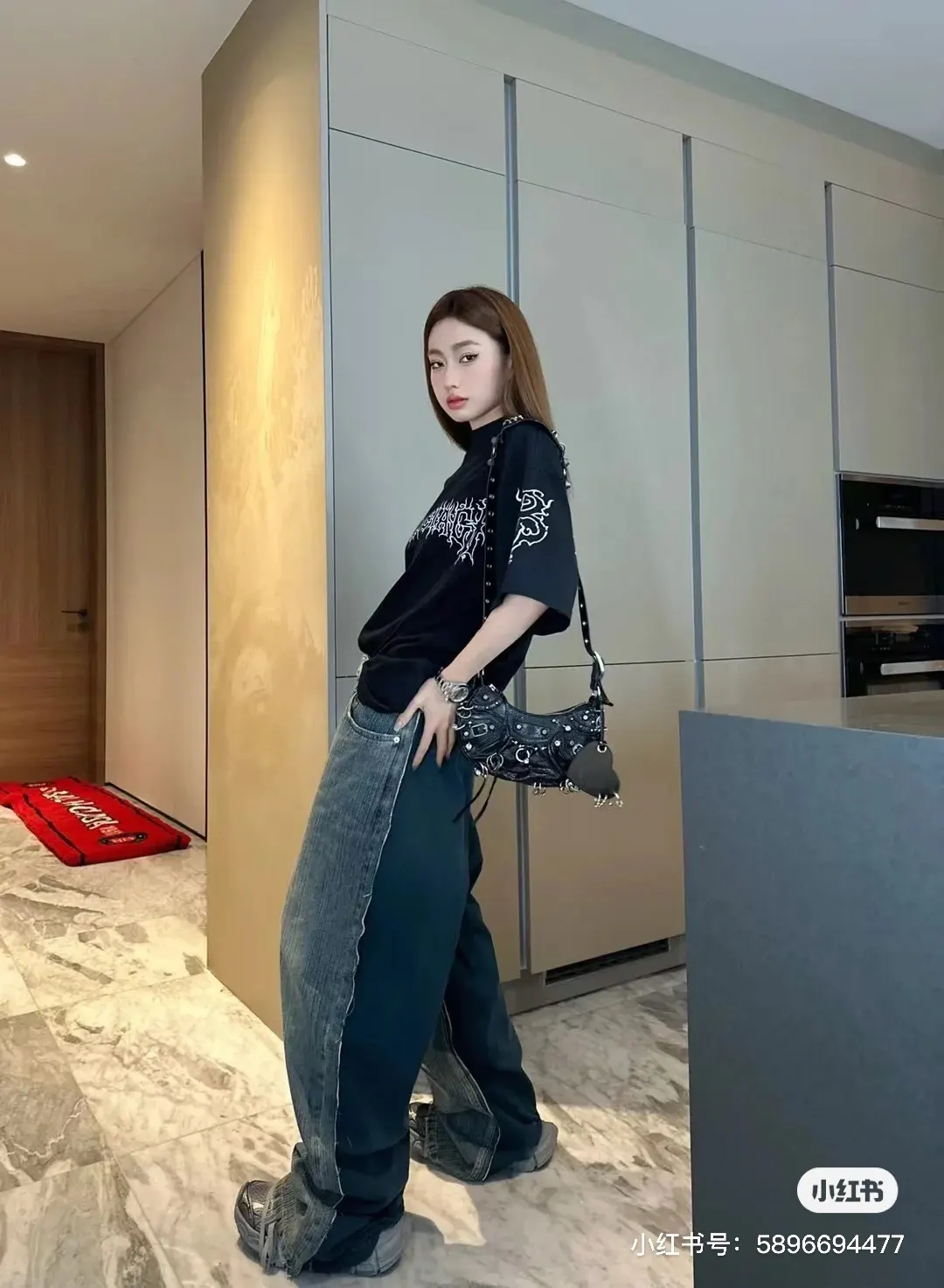 Balenciaga Logo 字母 短袖T恤