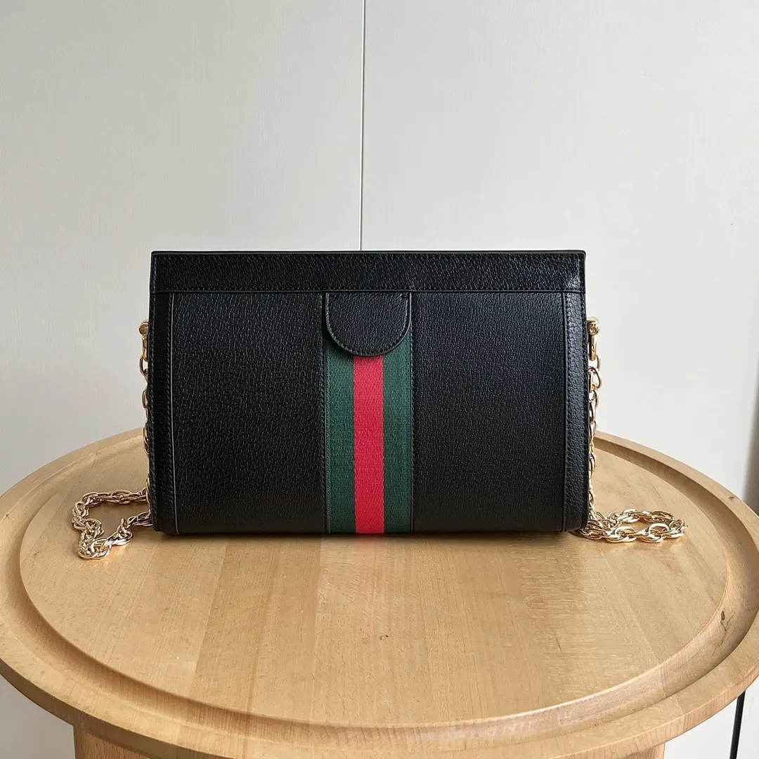 Gucci GG Supreme Ophidia 老花鏈條包 日常搭配