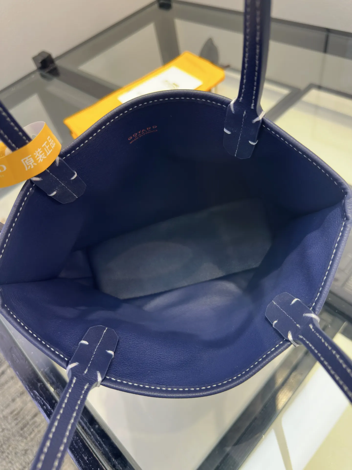 Goyard Tote Bag Leather