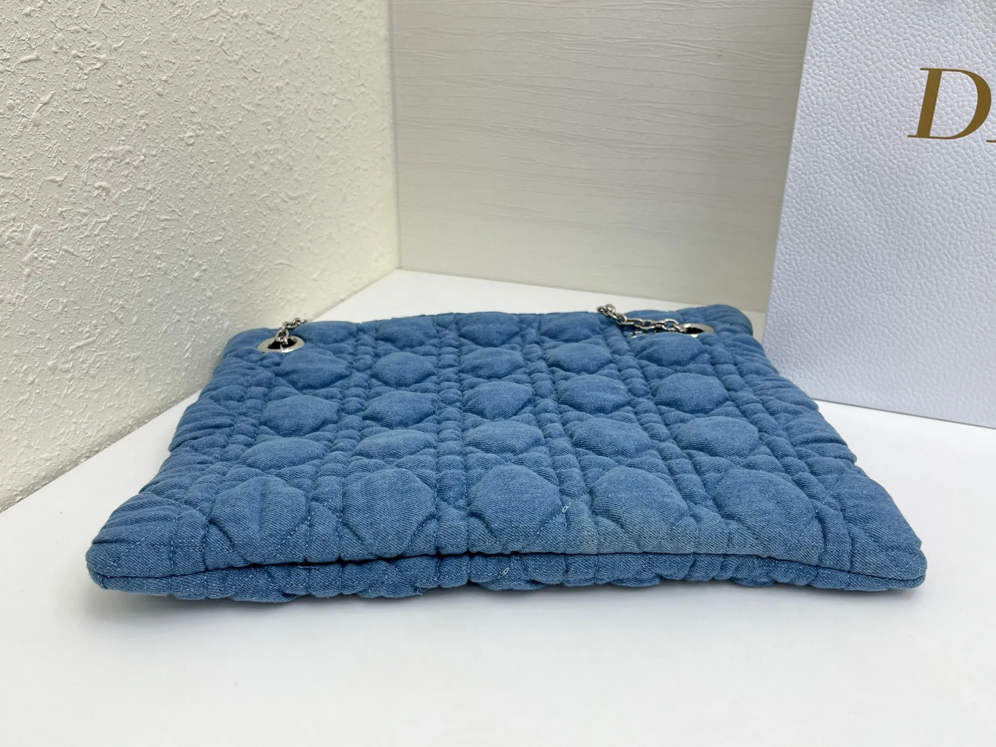 Dior Cannage Quilted Tote 藤格绗缝手 托特包 大容量托特款