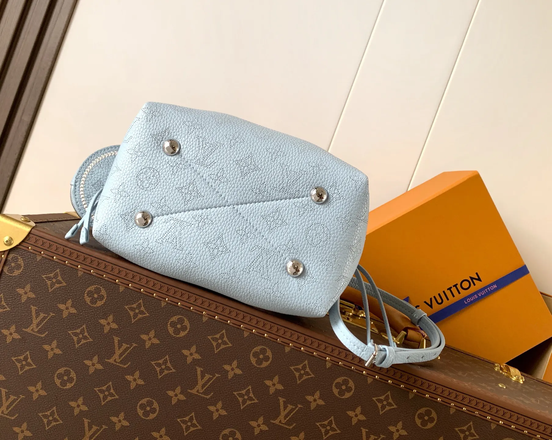 Louis Vuitton 粉色 Monogram 手提包