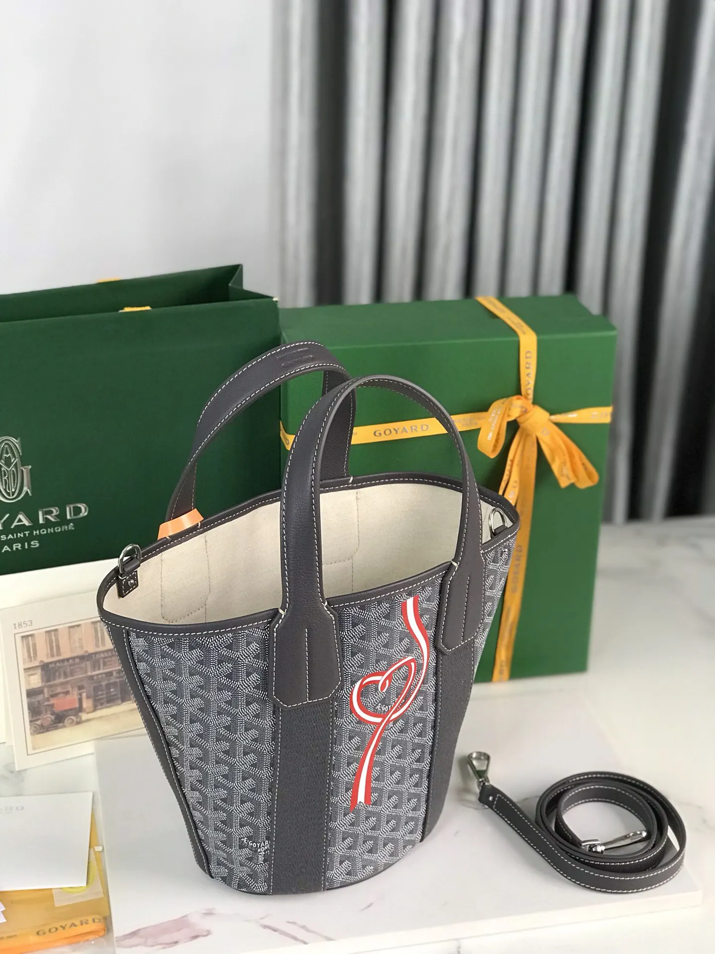 Bucket Bag Casual Leather