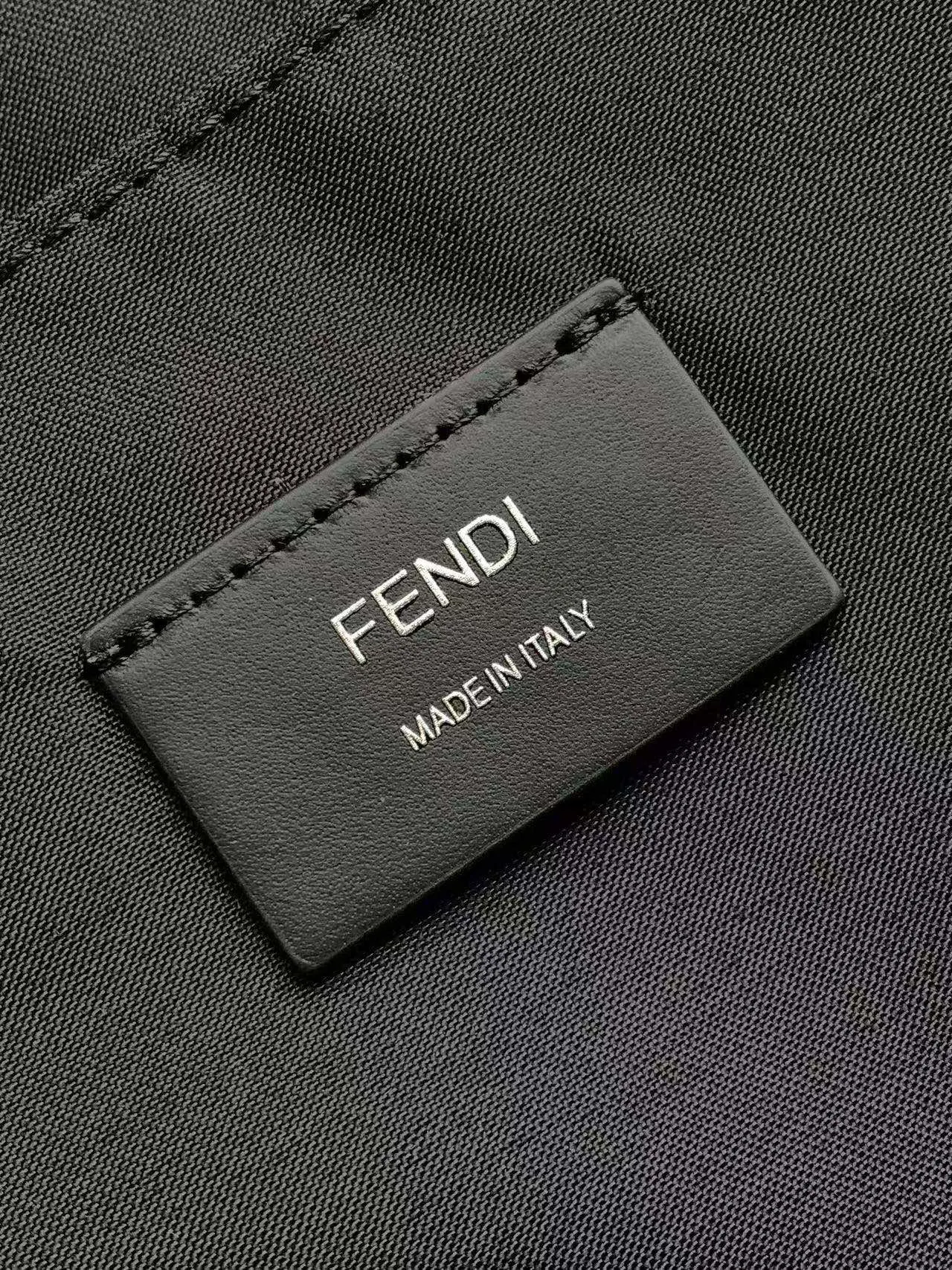 Black Silver Backpack