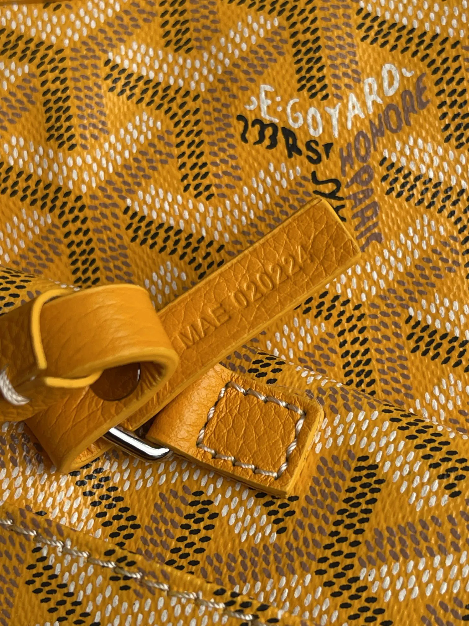 Goyard Hobo 黑色 棕色 小牛皮 腋下包 復古腋下背款(數字9) Goyard Hobo 黑色 棕色 小牛皮 腋下包 復古腋下背款(數字9)