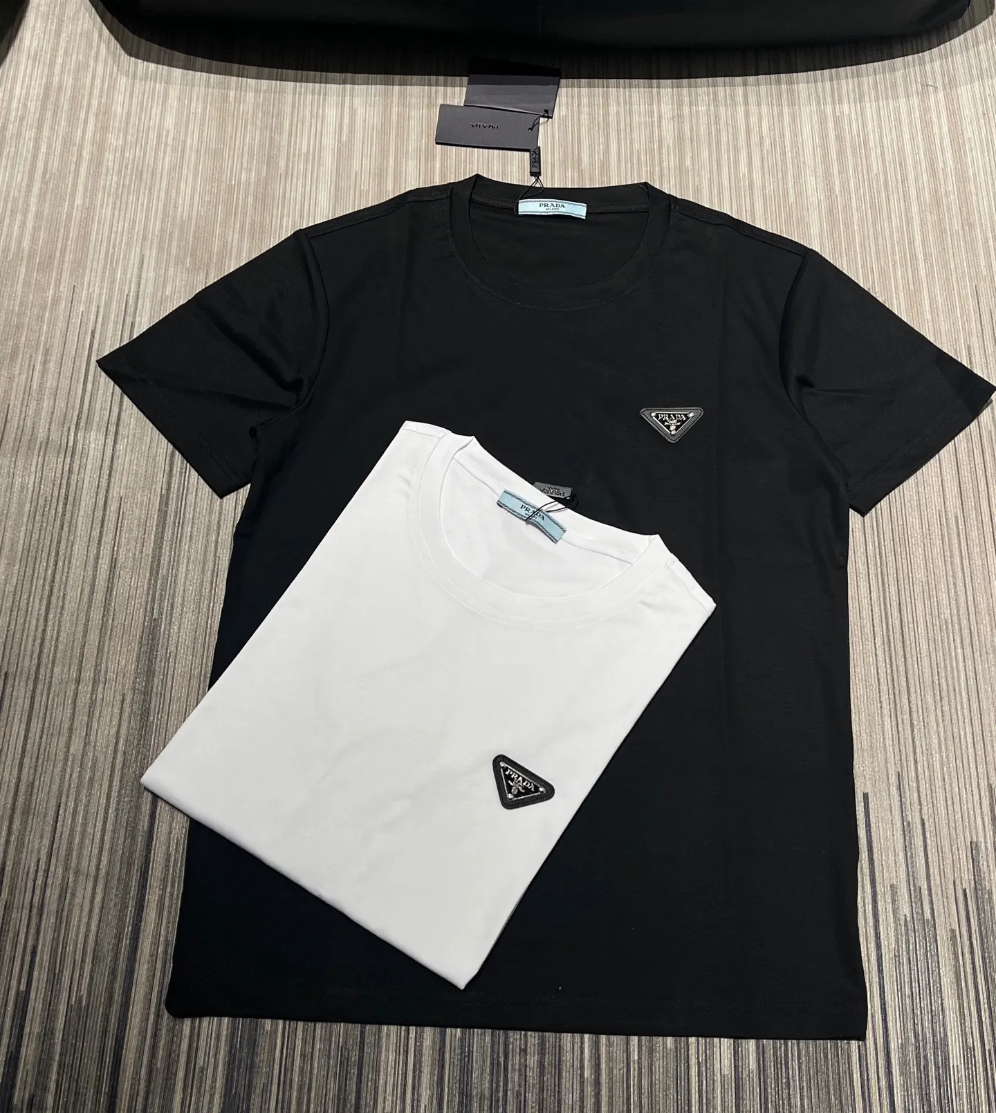 Prada 棉质 Logo 短袖T恤