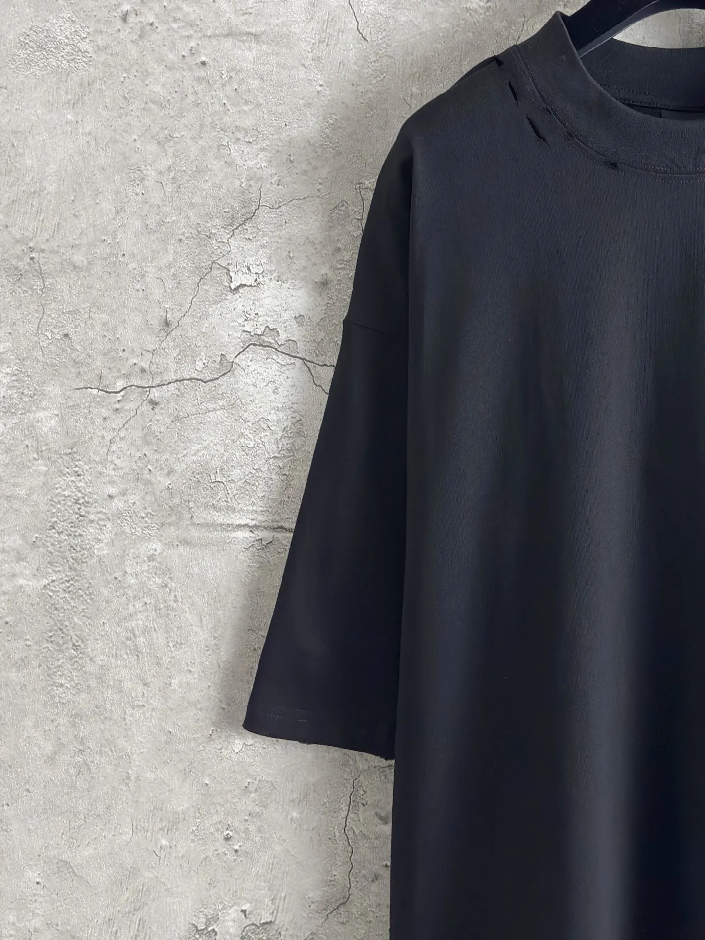 Balenciaga 黑色 短袖T恤