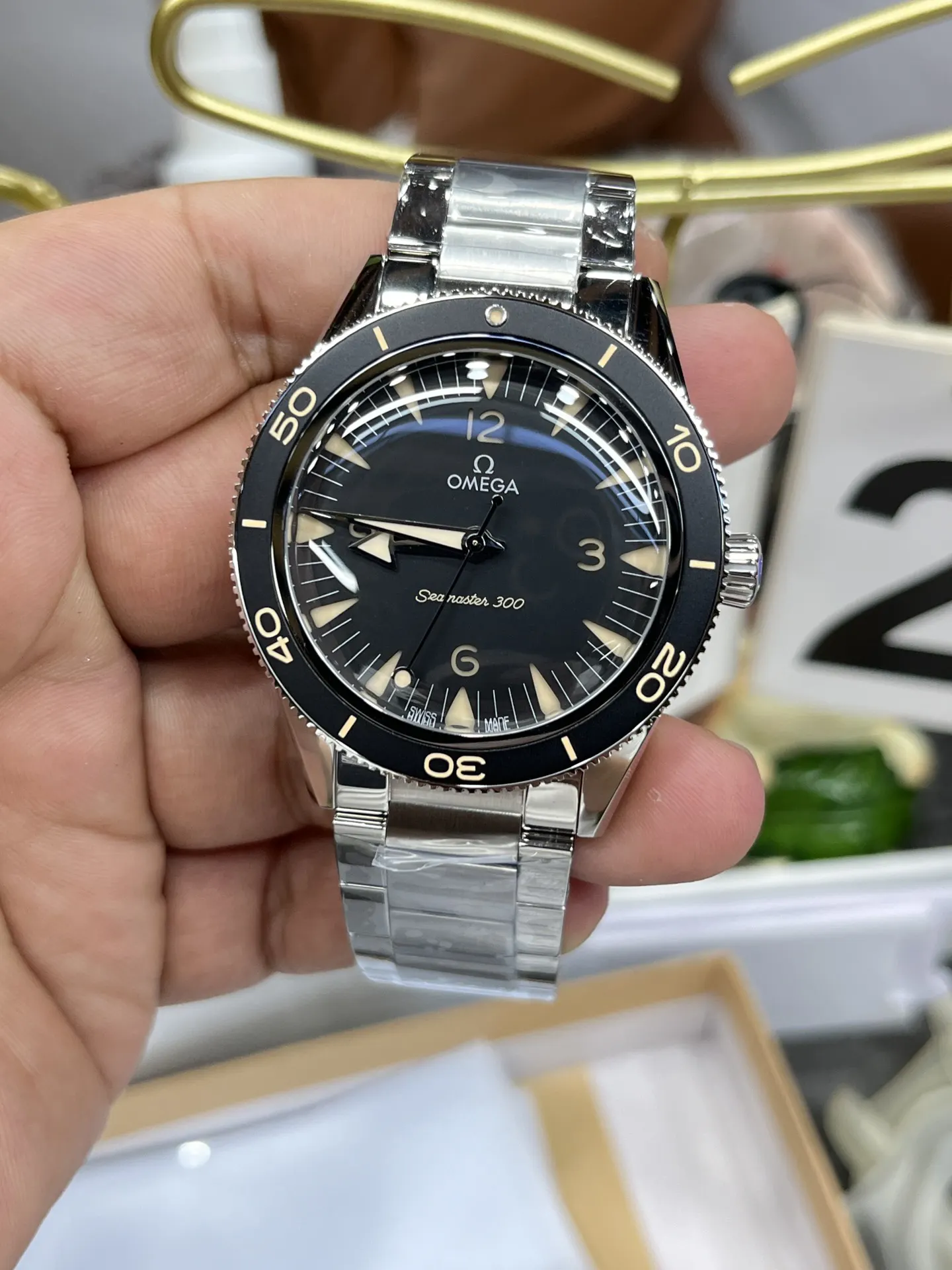 Omega 专供大厂出品 VS欧米茄 海马 米 手表 经典腕表款