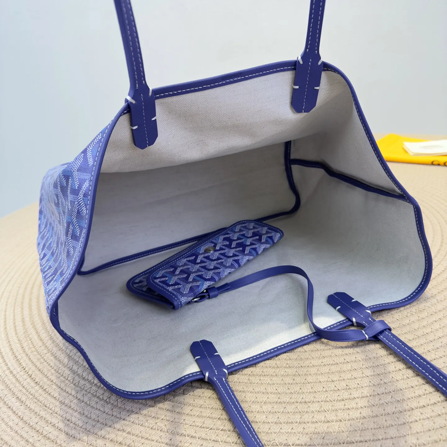 Goyard 托特藍莓紫 戈雅Saint Louis托特包 大容量托特款