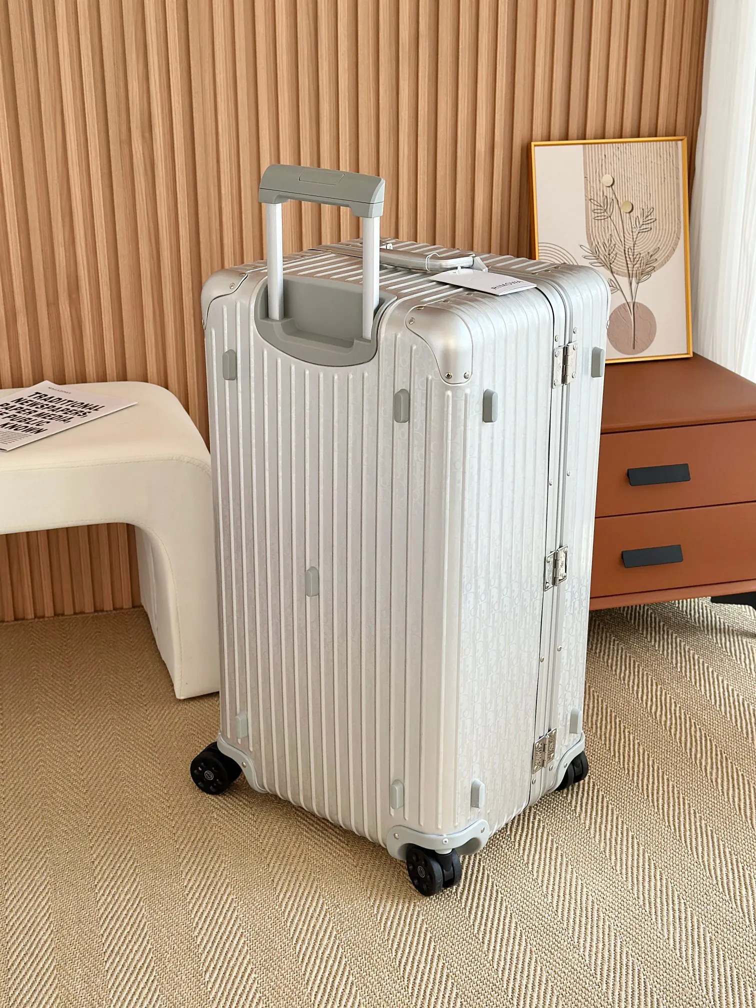 银色 渐变银色 行李箱 旅行拉杆款 轻便出行款