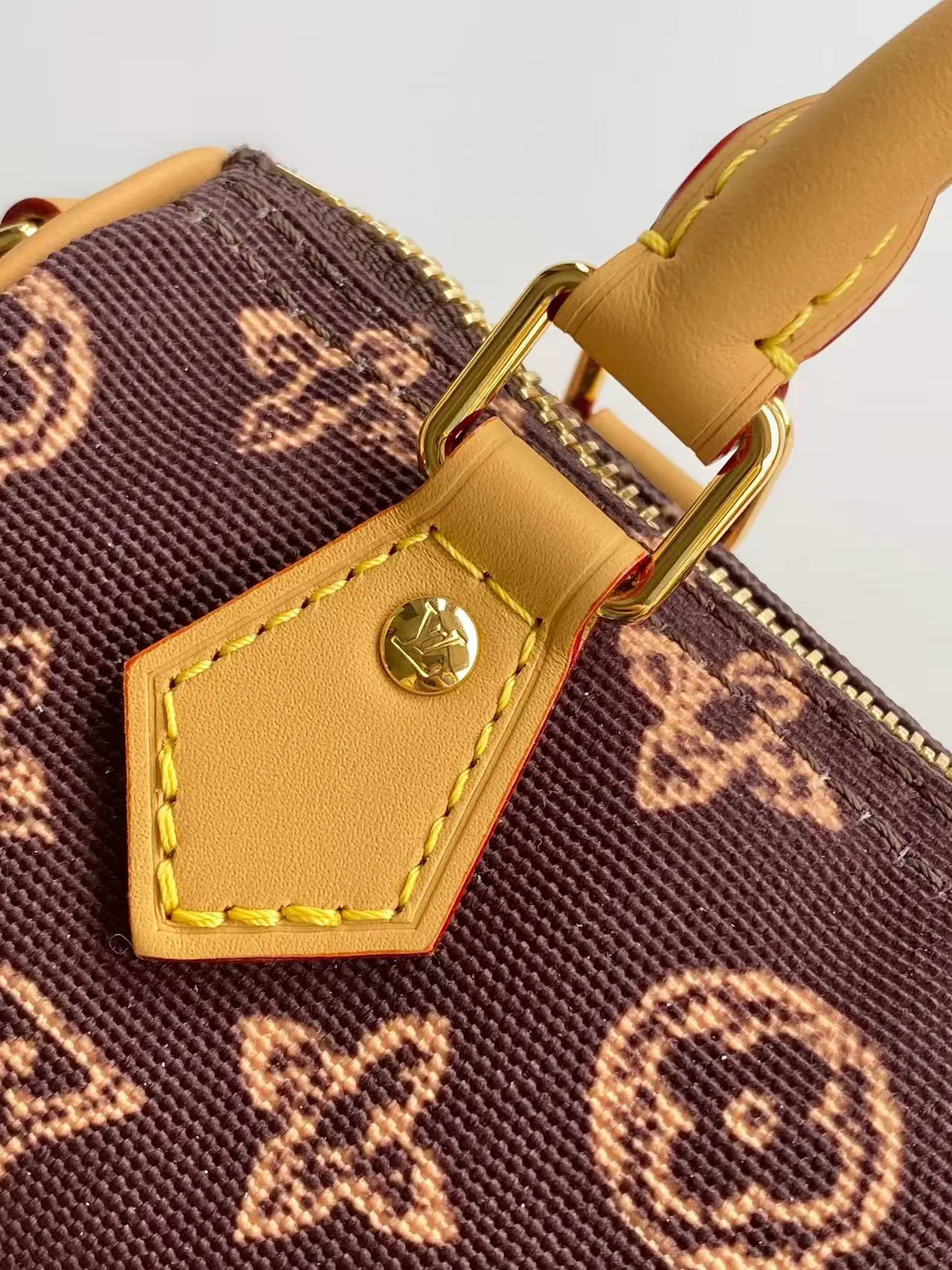 LV Speedy 老花 牛皮 收纳包 旅行收纳款