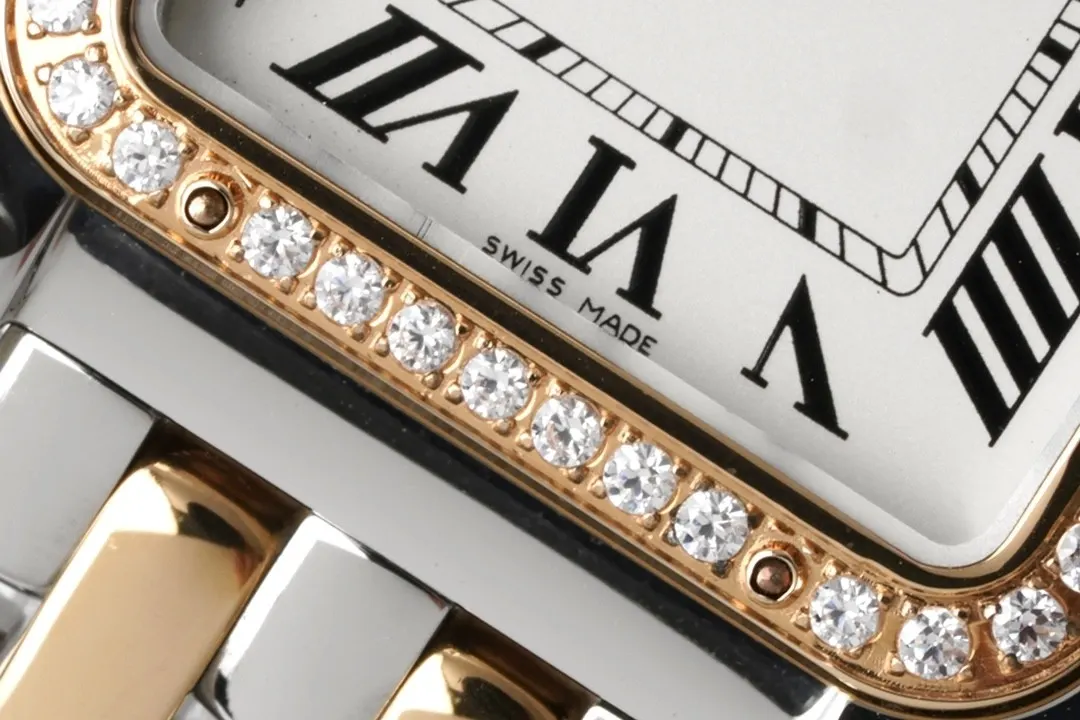 Cartier 白色 蓝色 手表 经典腕表款