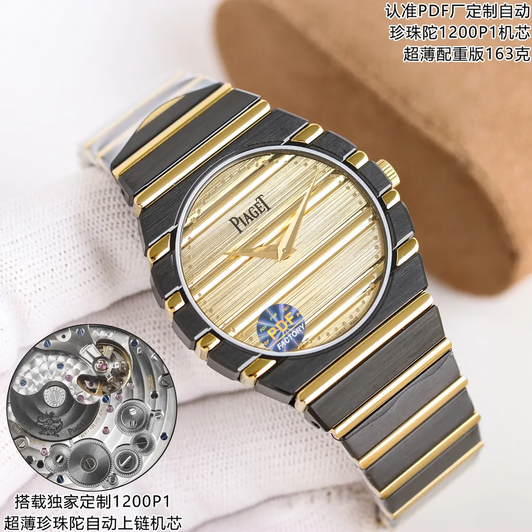 玫瑰金 批 PDF 克 重版 手表 经典腕表款