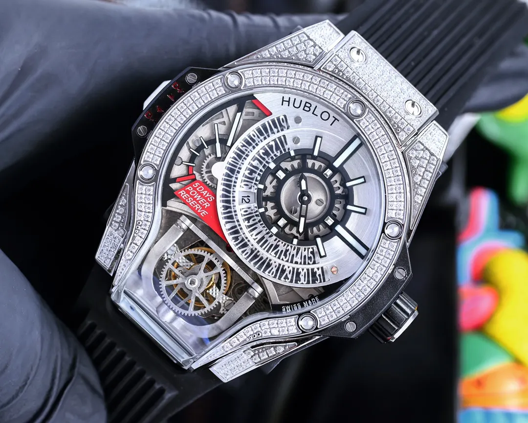 红色 批 恒 宝 HUBLOT 魔兽MP系列 手表 经典腕表款