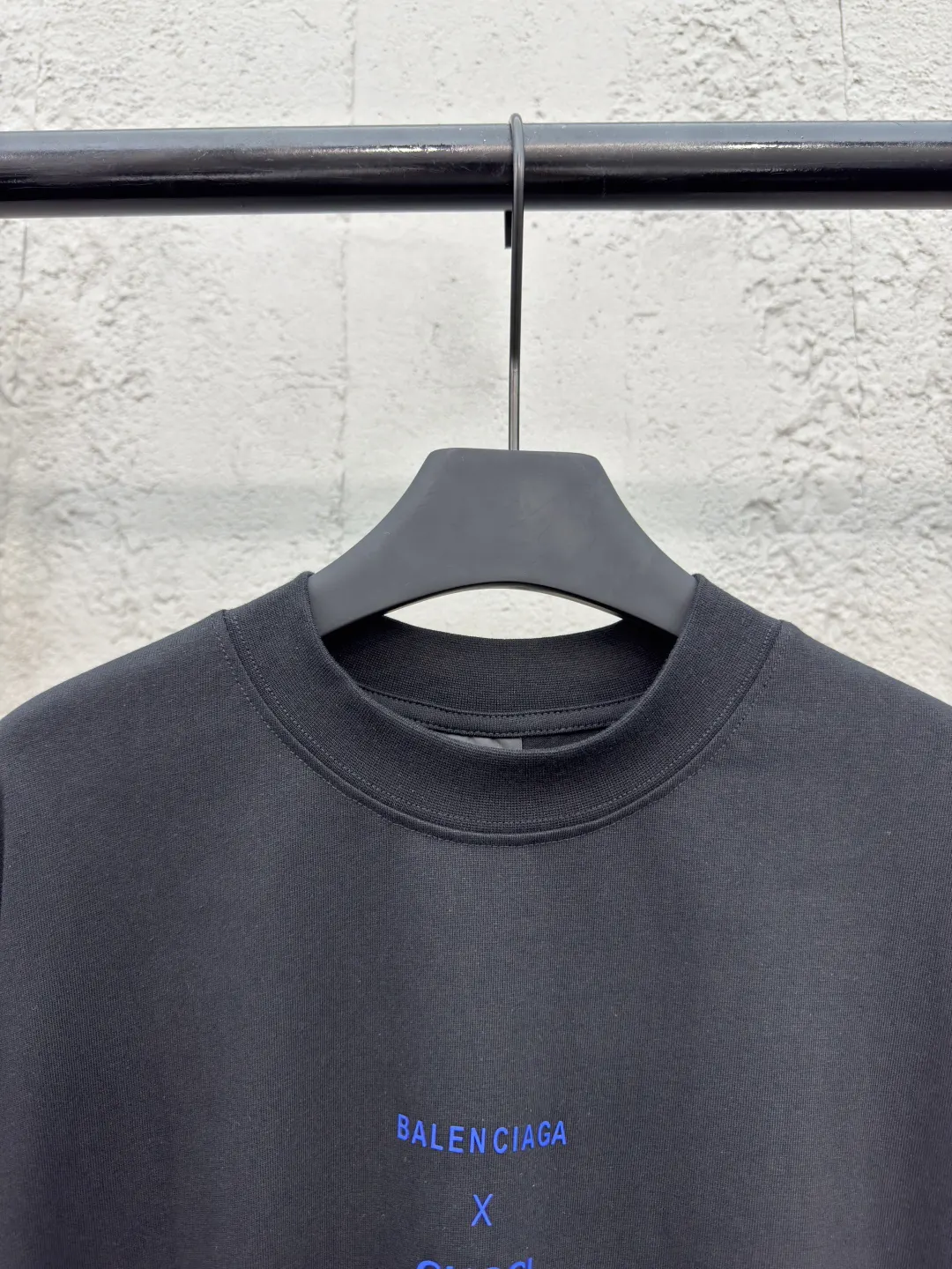 Balenciaga 黑色 Logo 短袖T恤