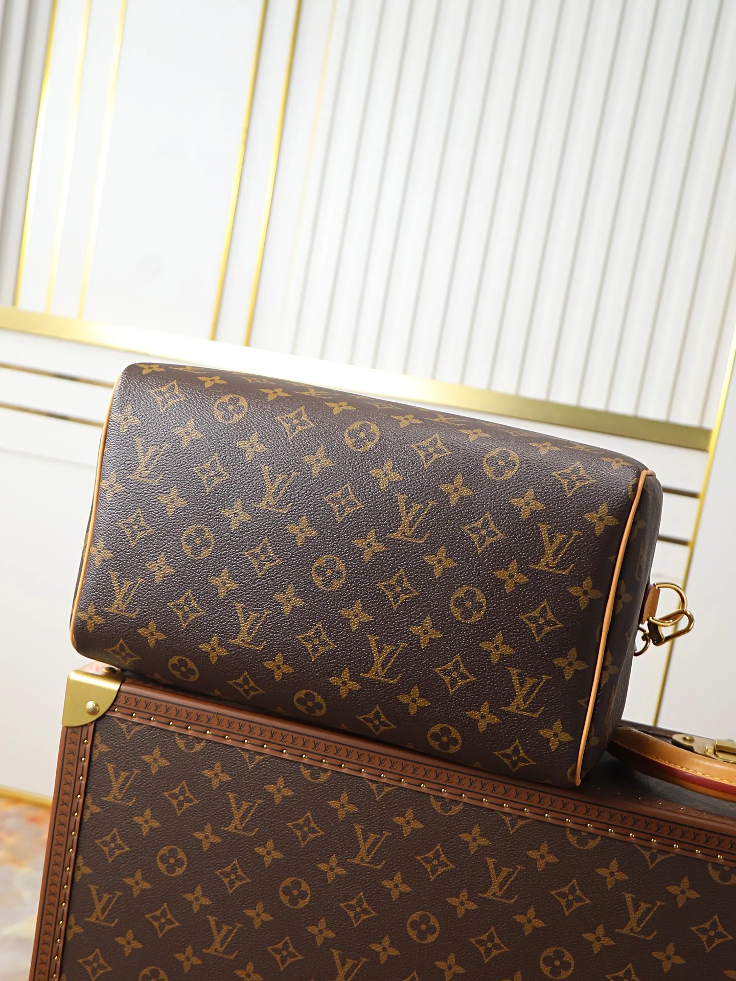 LV Speedy 帆布 收纳包 旅行收纳款