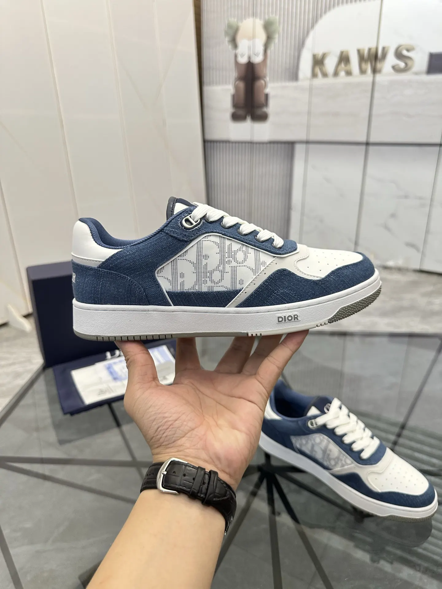 Dior Cowhide Shoes Comfortable And Sneakers