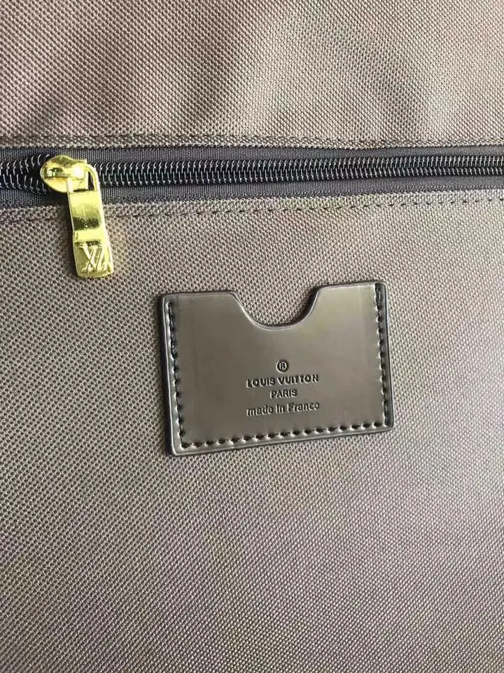 LV 帆布 超耐磨损万向轮 灵活出行 加厚全鋁合金 梯形 化妝包 便携收納款