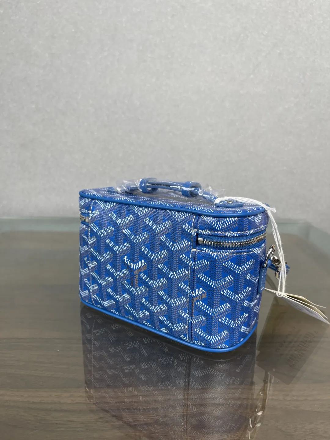 Goyard 藍色 小牛皮 化妝包 便携收納款