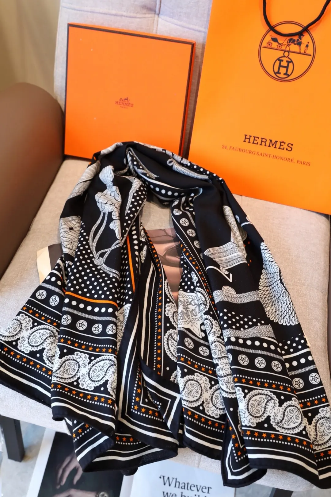 Hermès 真丝 手提包 40cm