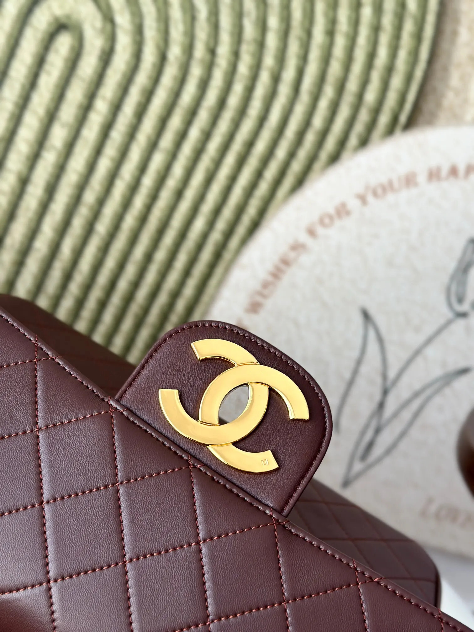 Audemars Piguet 棕色 羊皮 斜挎包 轻便斜挎款