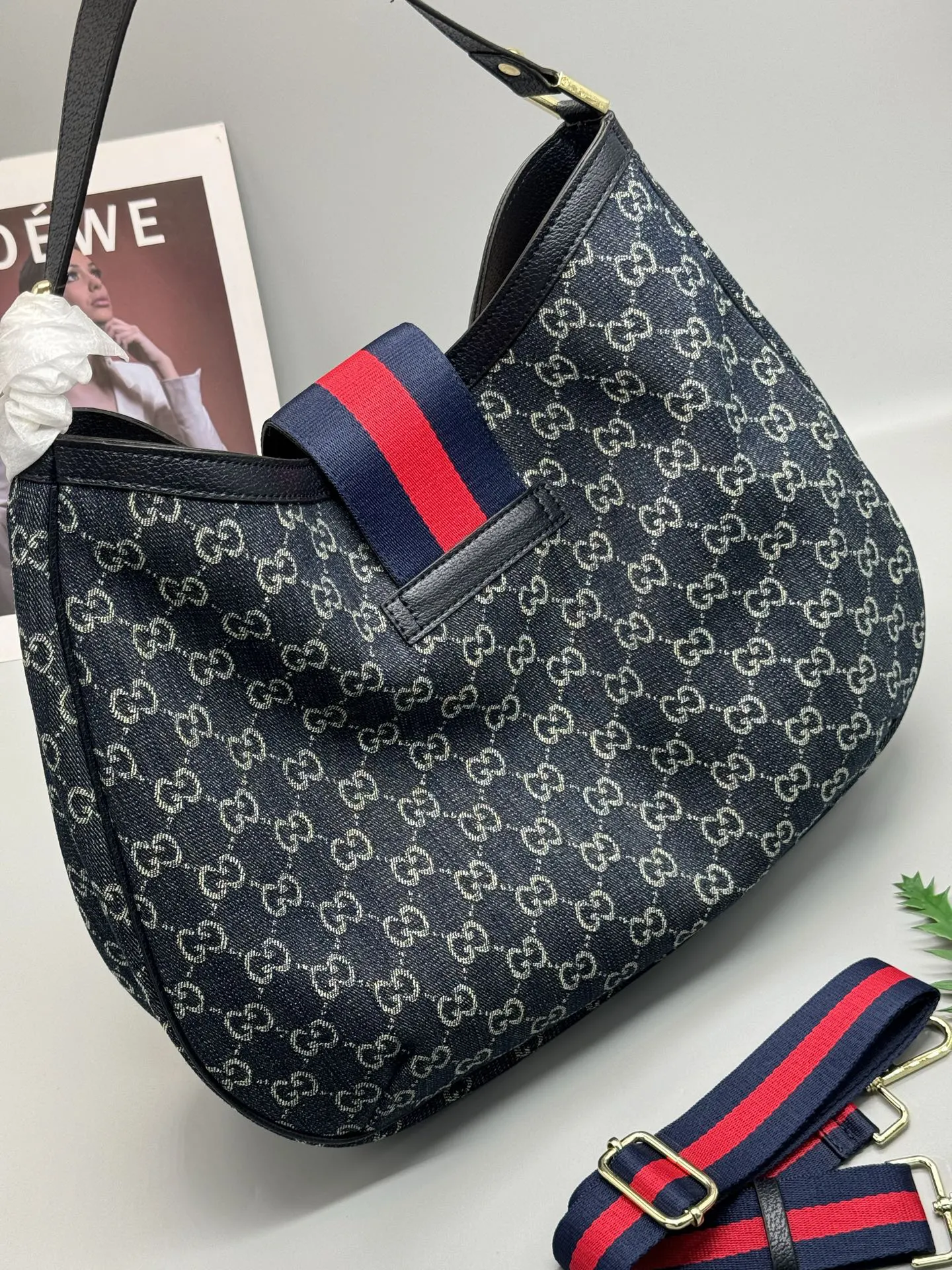Gucci 尺寸 托特 月牙包 手感细腻 托特包 大容量托特款