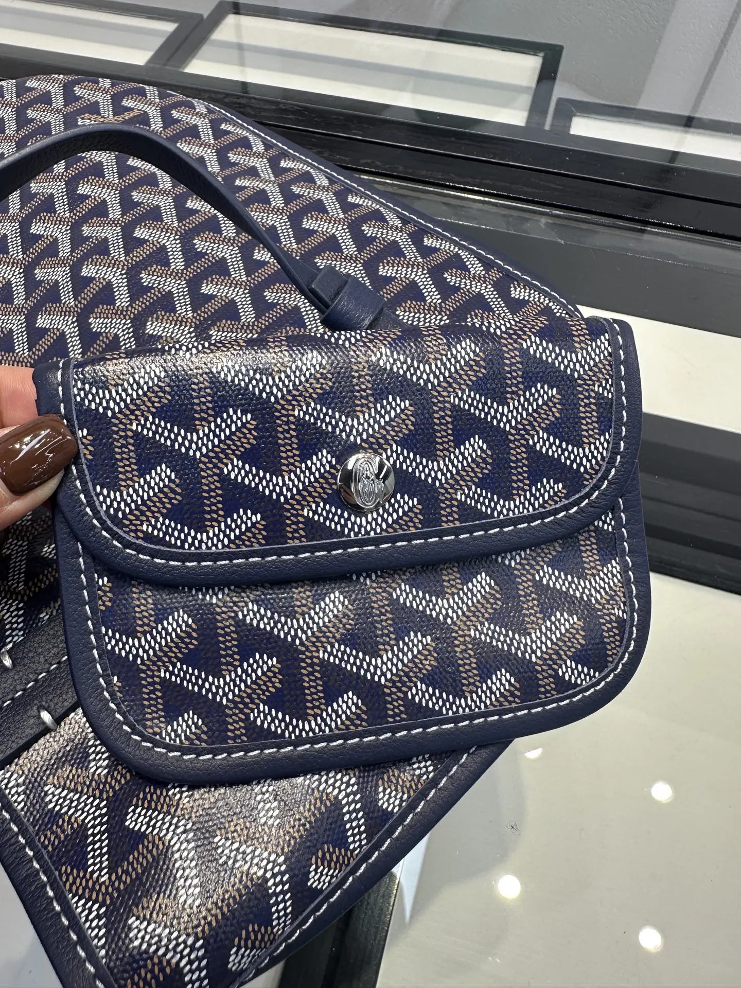 Goyard Tote Bag Leather