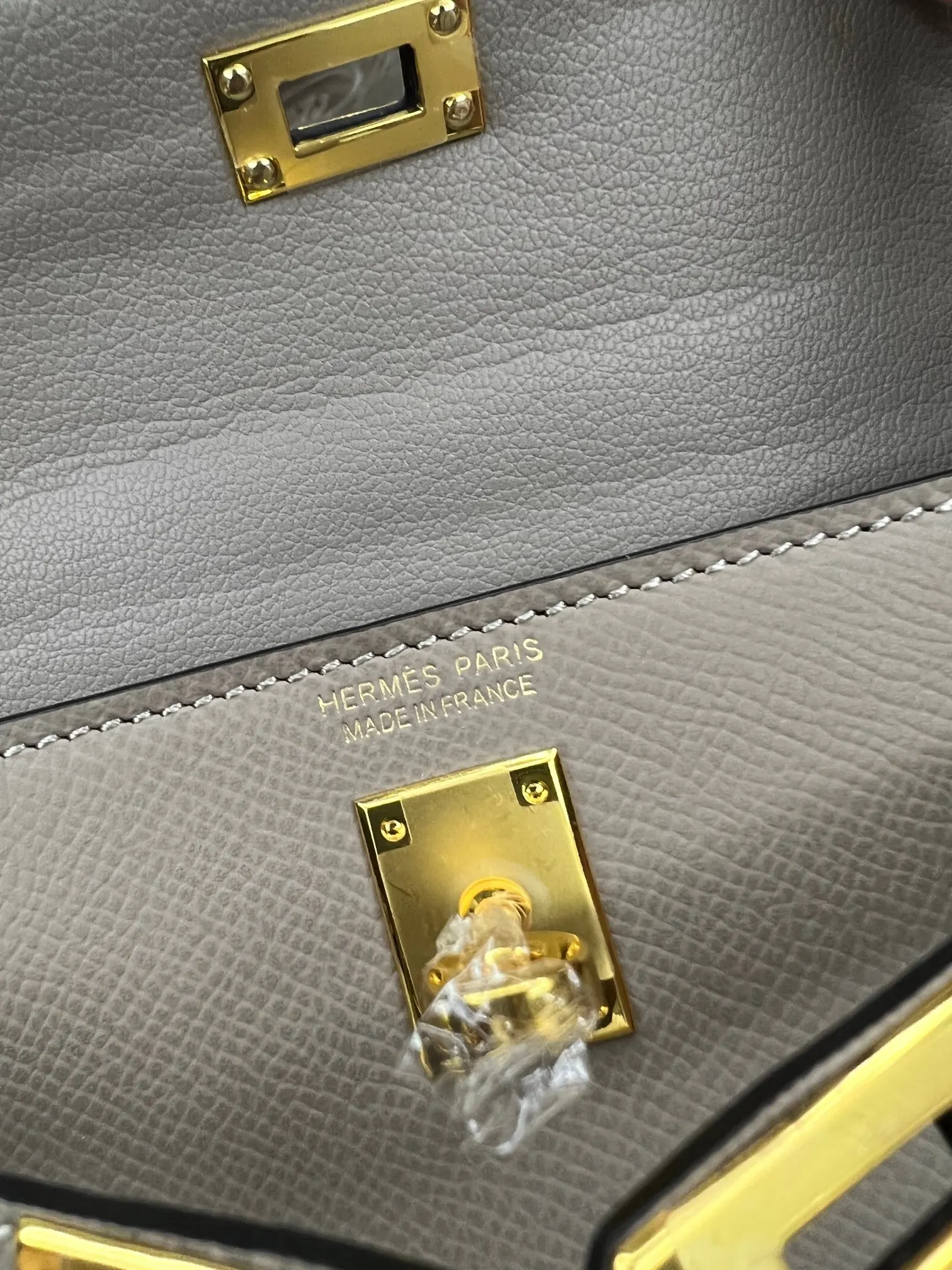 Hermès Kelly Mini Epsom掌纹牛皮 斜挎包 19cm