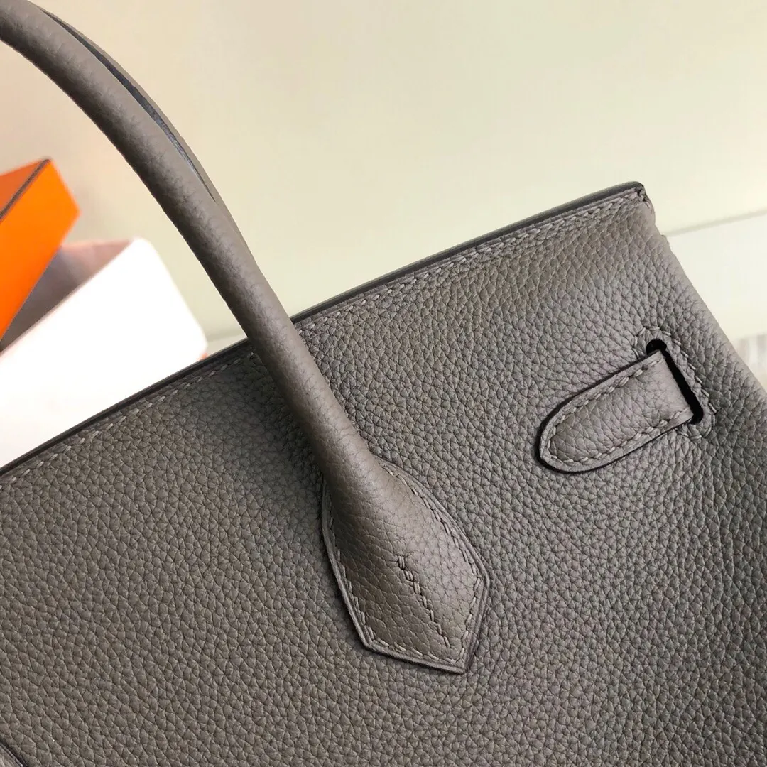 Birkin 荔枝纹 手提包 通勤手提款