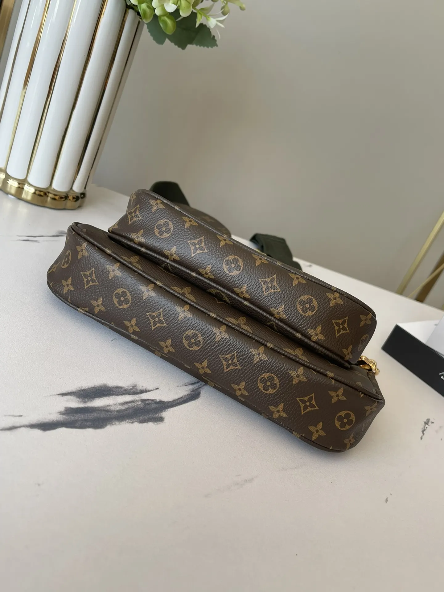LV 粉色 綠色 帆布 鏈條包 精致鏈條款