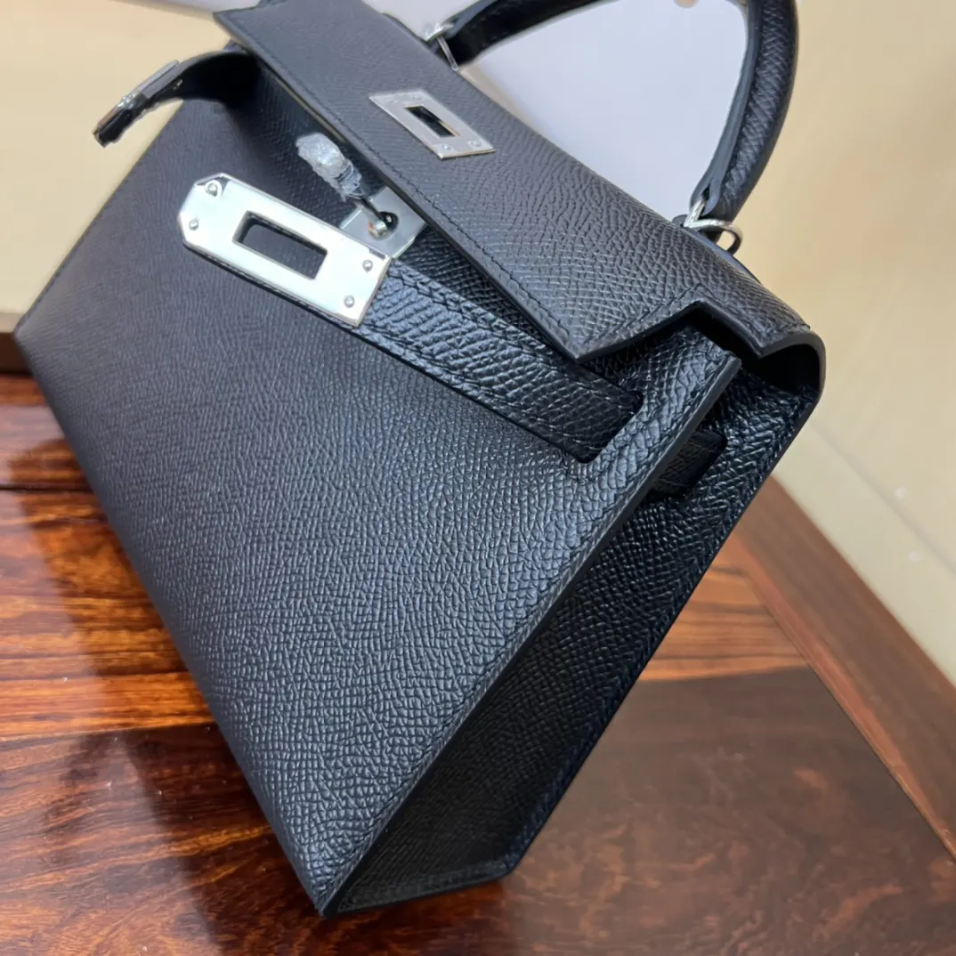 Hermès Kelly 羊皮手提包 实拍款02