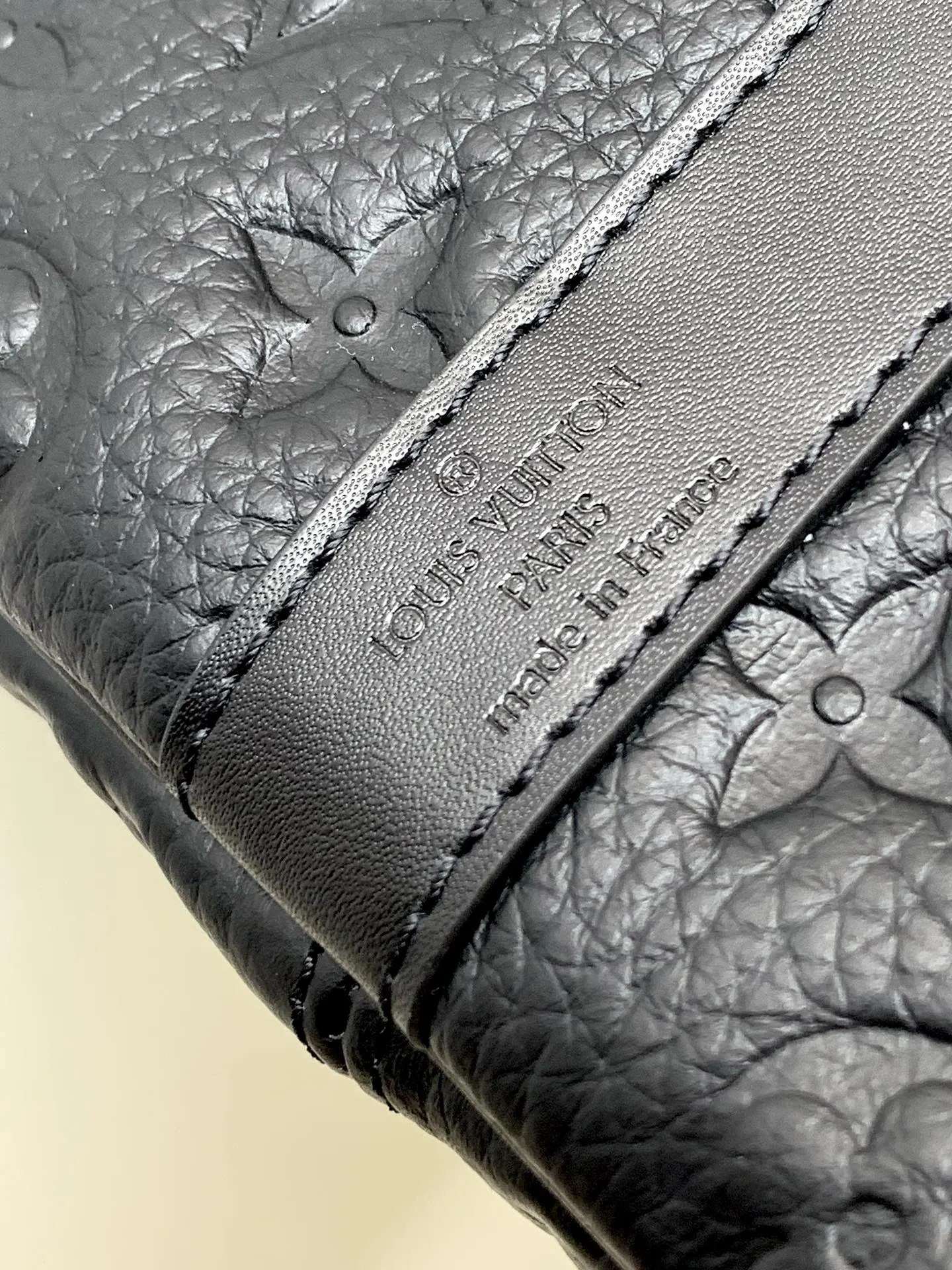 Keepall 黑色 牛皮 旅行包 大容量旅行款