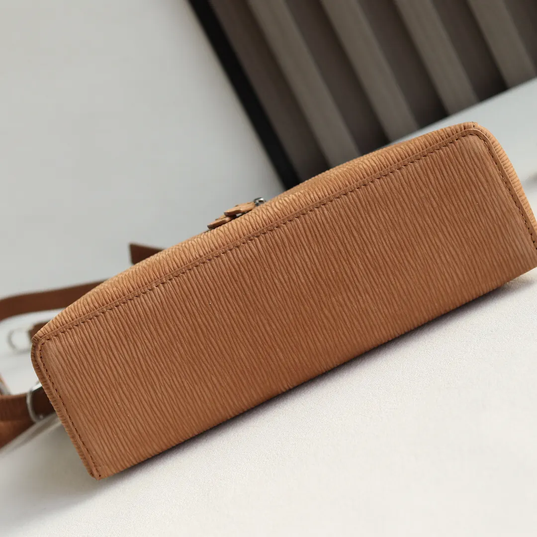 Brown Crossbody Bag Lightweight Leather