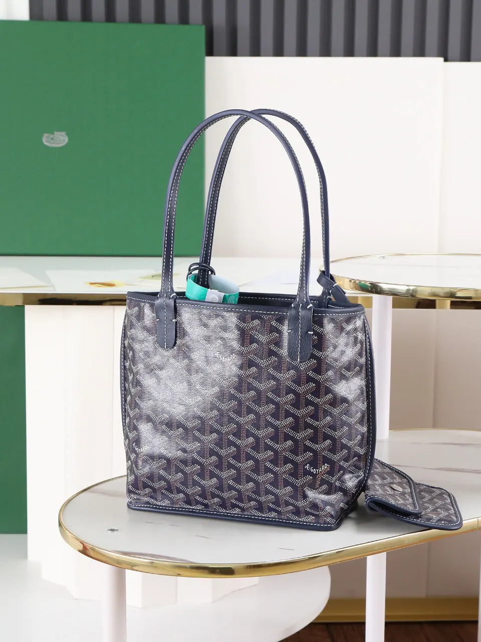 Goyard 小牛皮 手提包 通勤手提款