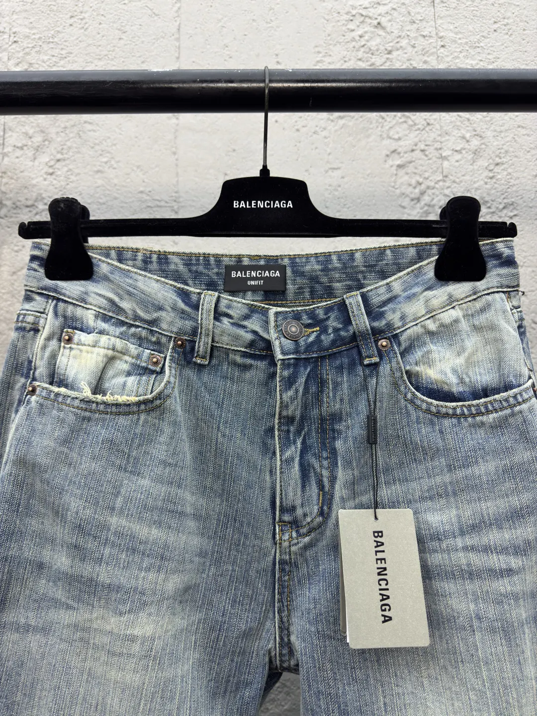 Balenciaga Blue Logo Street Casual