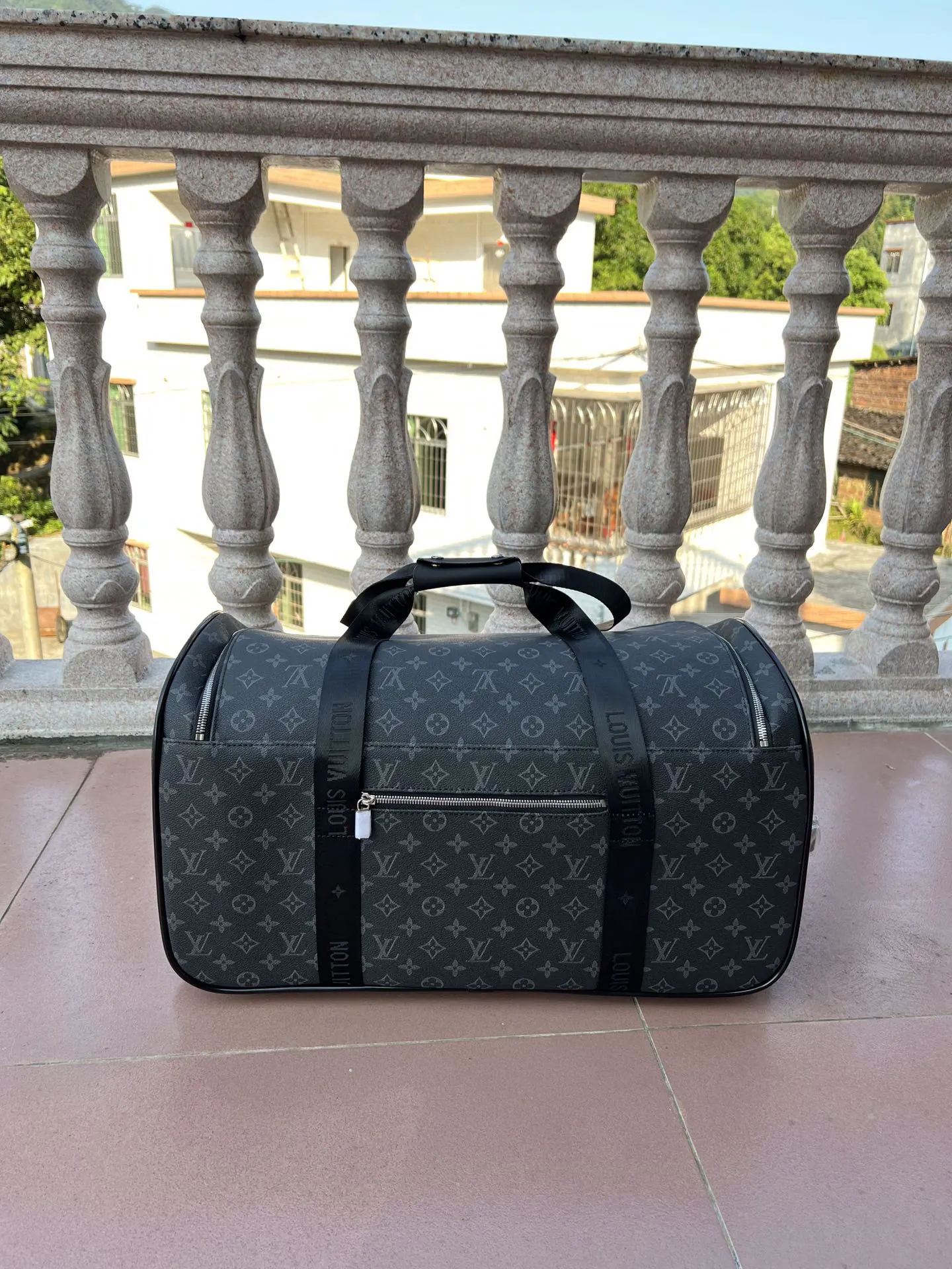 黑色花纹 行李箱 旅行拉杆款 轻便出行款