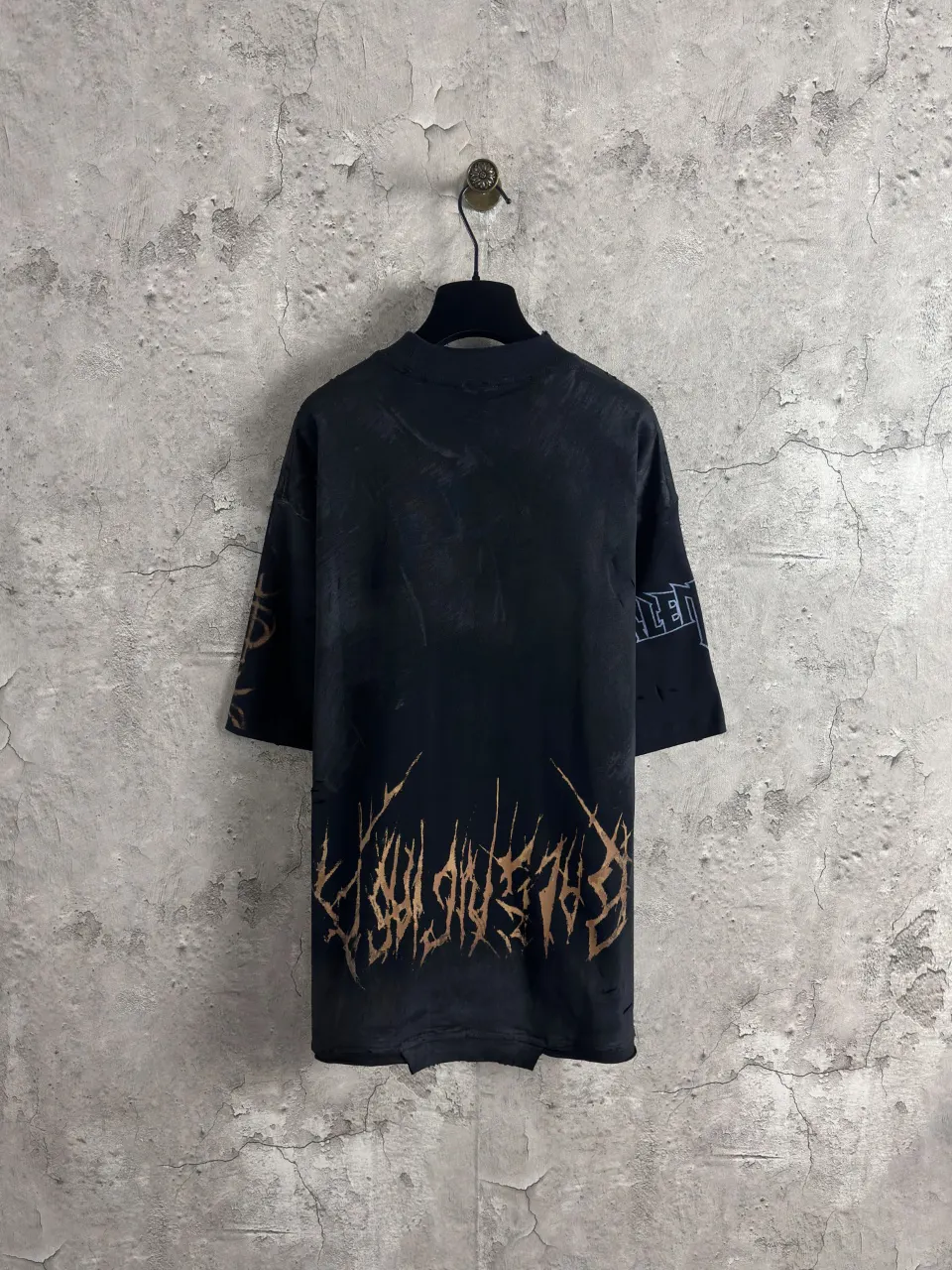 Balenciaga 黑色 短袖T恤