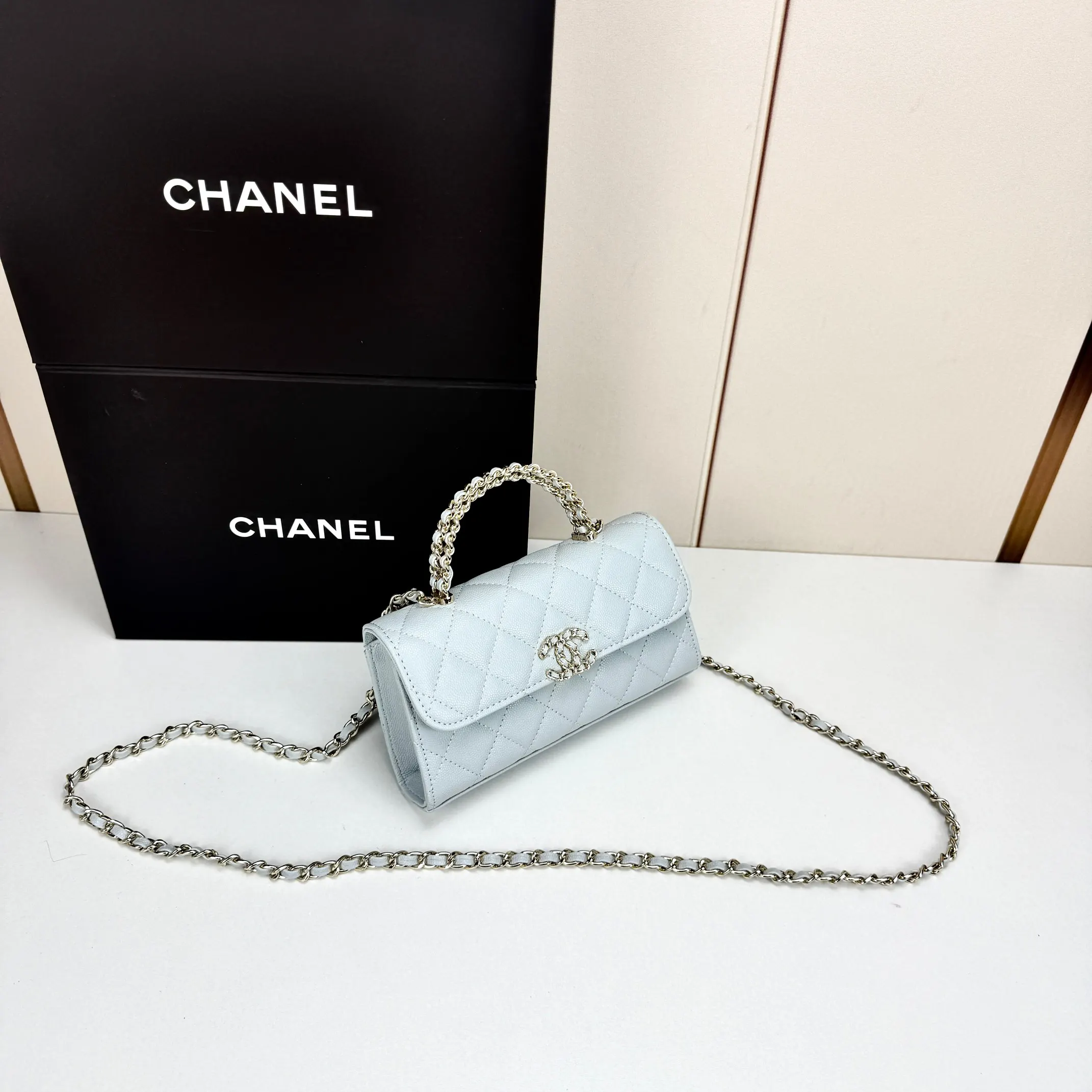 CHANEL Kelly 金色 手提包 精选款