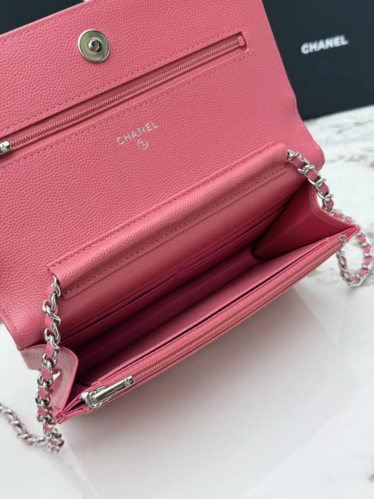 Chanel Chain Bag Leather