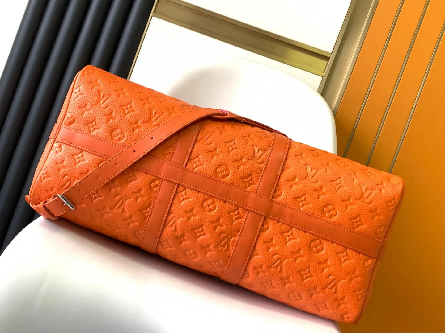 Keepall 紅色 黃色 Mo旅行袋 大容量旅行款
