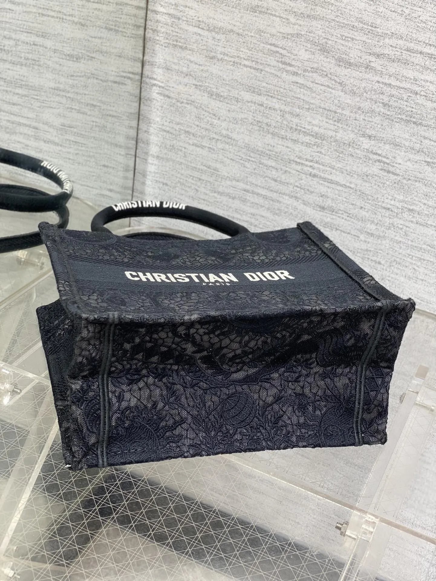 Dior Dⅰor 进口 刺繡蕾丝购物袋 Tote最新尺寸小 托特包 大容量托特款