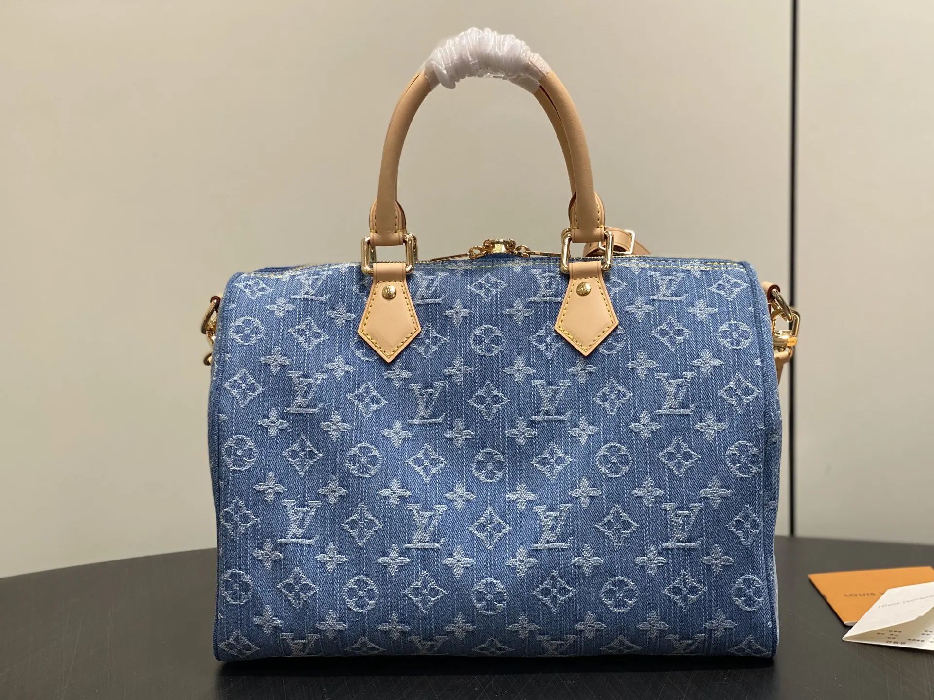 LV 藍色老花Speedy手袋 手提斜挎款(數字14) LV 藍色老花Speedy手袋 手提斜挎款(數字14)