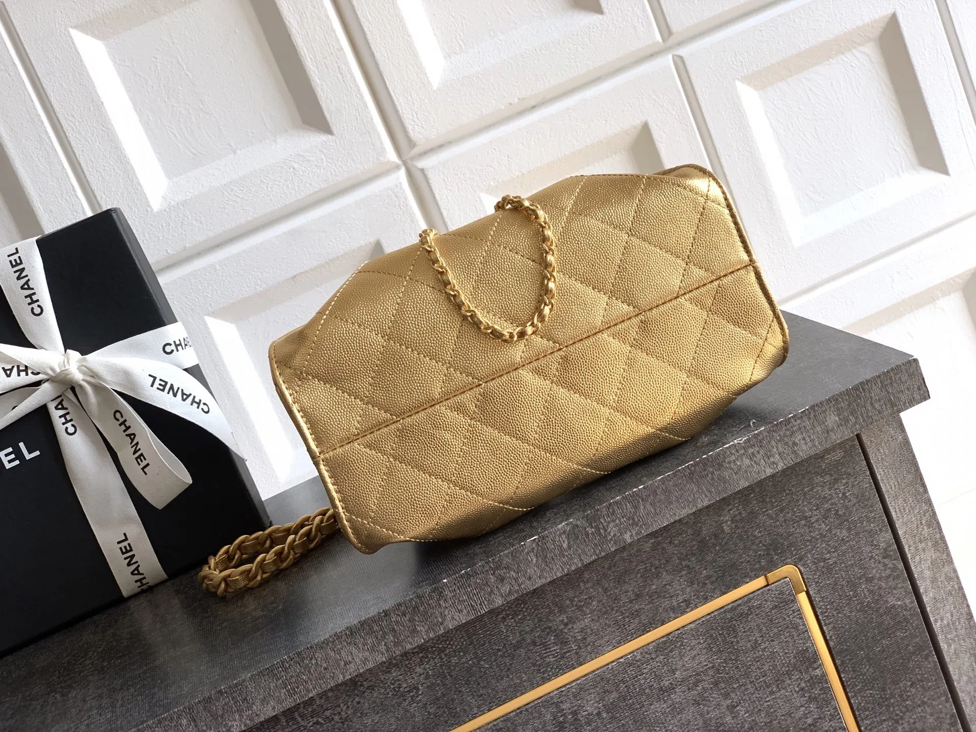 Gold Chain Bag