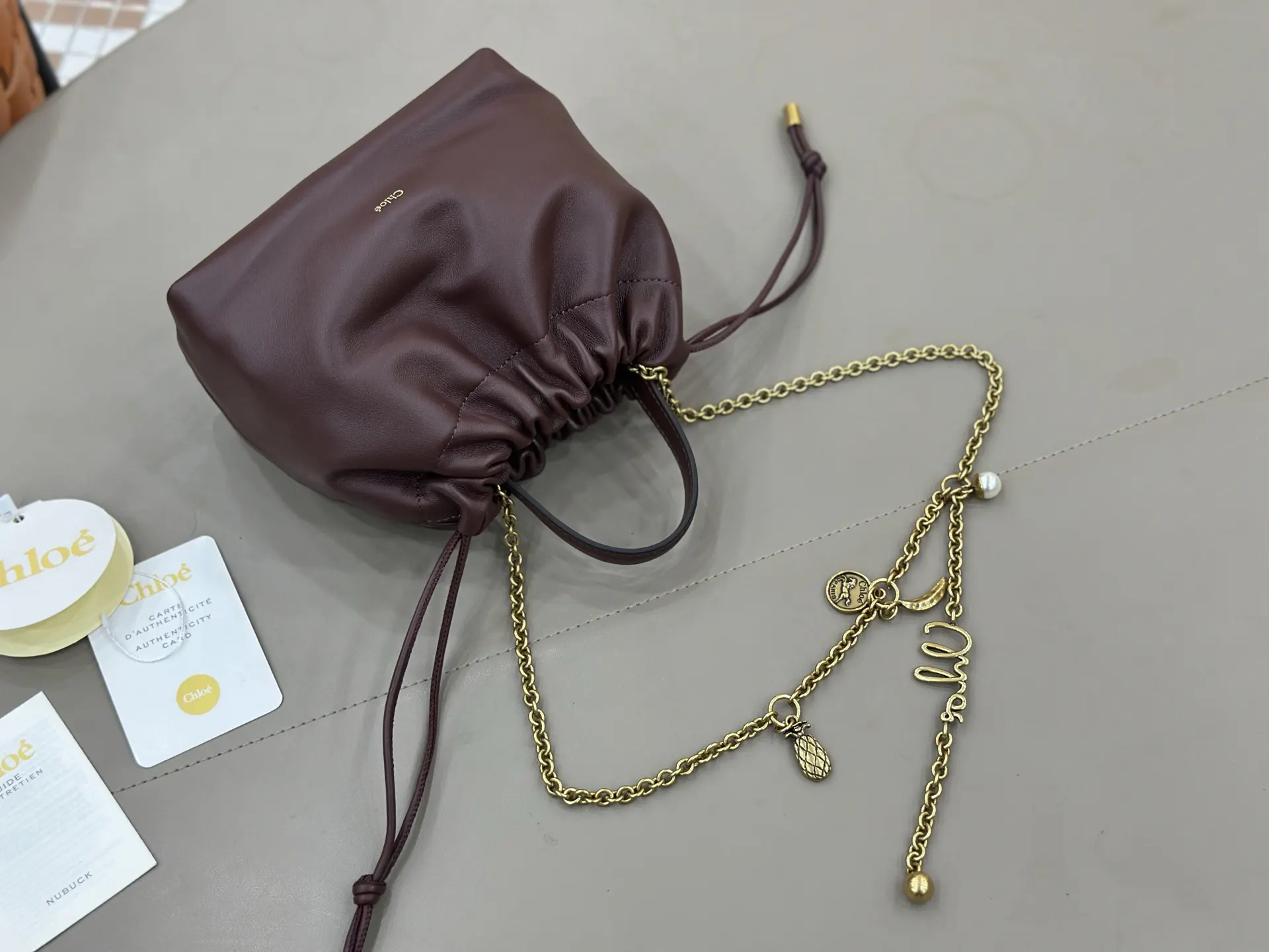 羊皮 Chloé 链条福袋包​​ Chloé 链条包 精致链条款