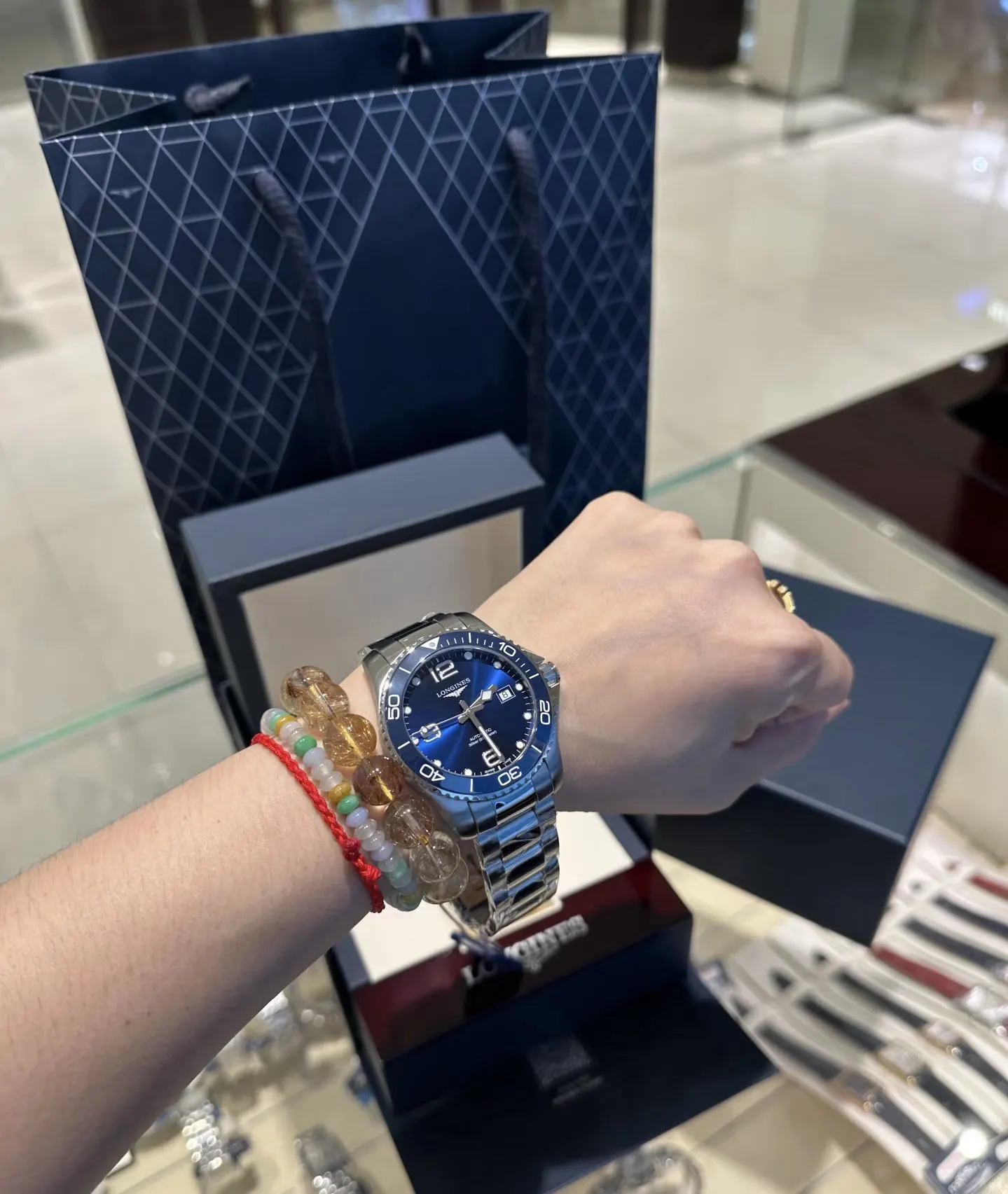 Longines 盒 顺丰包邮 浪琴康卡斯｜送给爸爸 手表 经典腕表款
