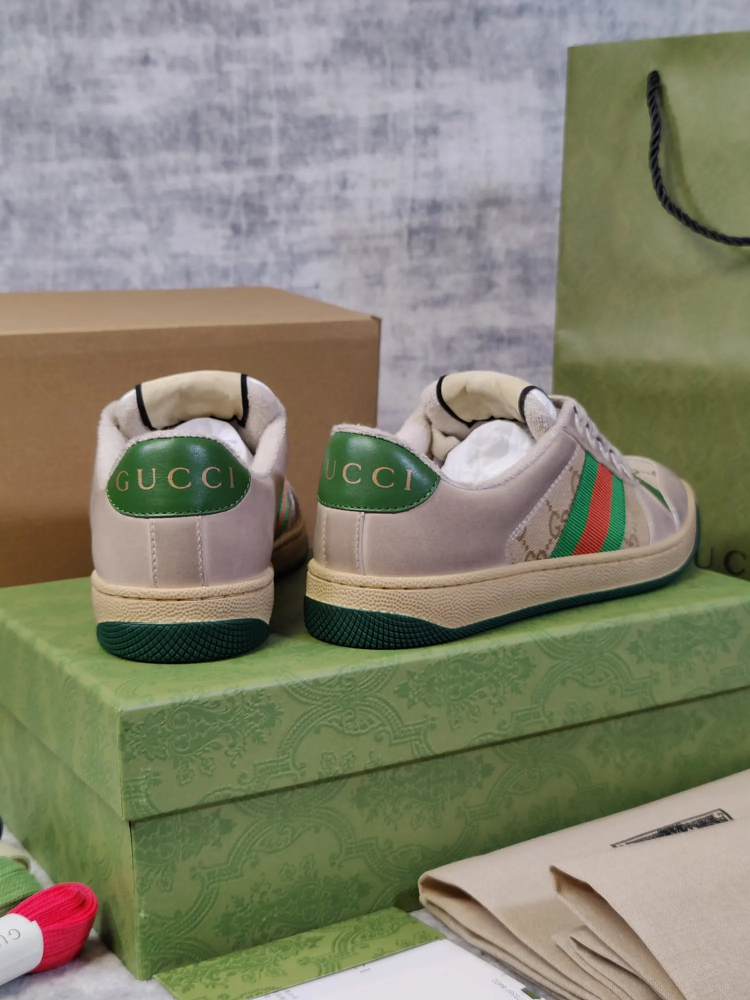 Gucci Logo休闲运动鞋