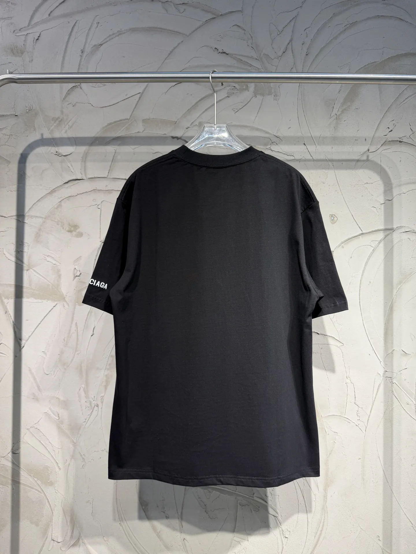 Balenciaga 26SS 刺绣 纯棉 短袖T恤 街头休闲款