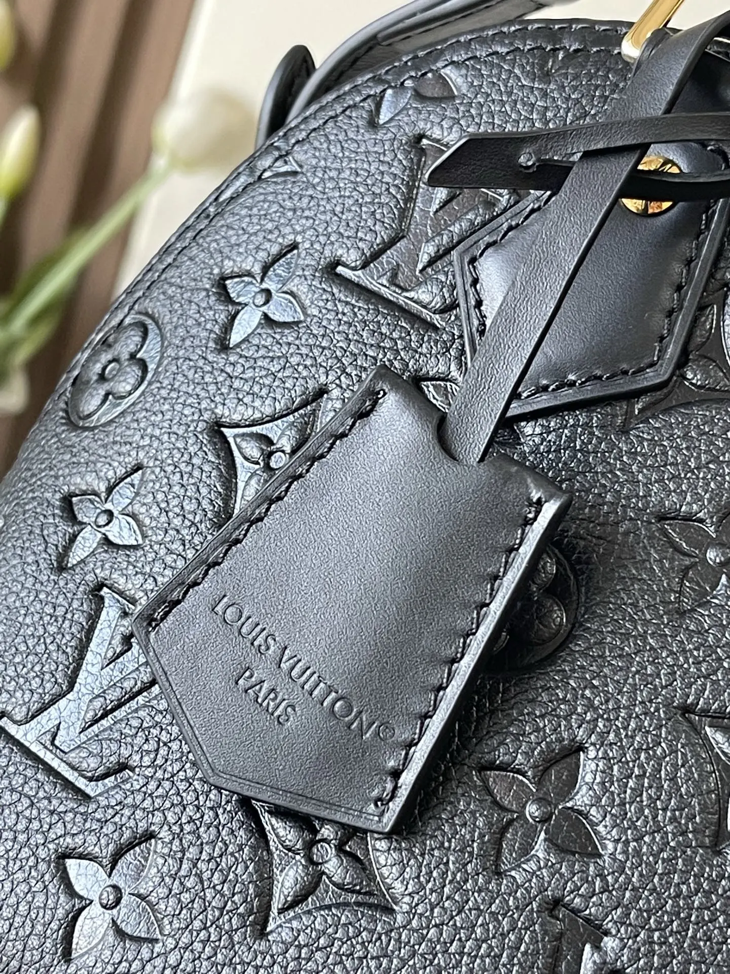 Louis Vuitton Alma 黑色 老花 手提包